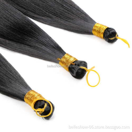 Wholesale 20 Inch smooth Braids Synthetic Silky Straight Hair Bulk Crochet Braids Hair Extensions Pony Silky Pony Silky Braiding